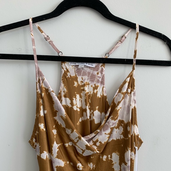 YFB Sweetie Racerback Slip Dress Tie-Dye NWT Sz S - Picture 4 of 13